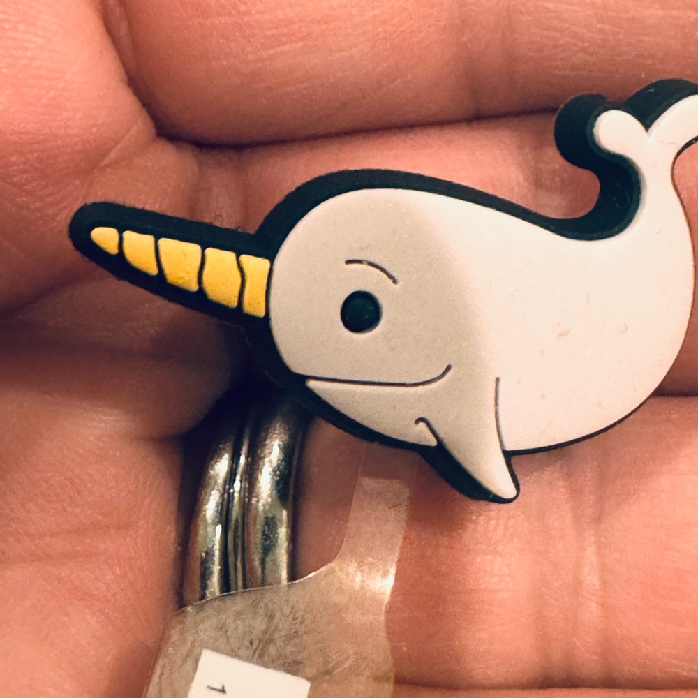 Narwhal crocs charm jibbtz 5 a piece/2/8 or bundle for $10